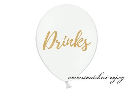 Balónek s potiskem Drinks - Obrázek č. 1
