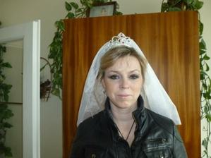 biker bride ready to go :o)