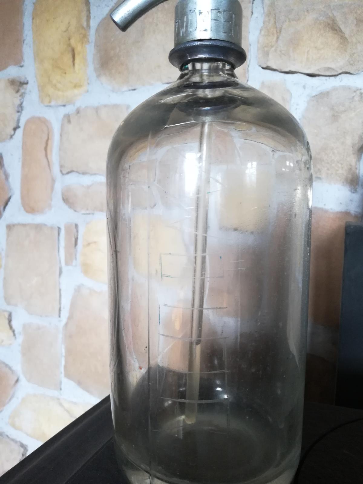 Stará sifónová fľaša- originál z r. 1951 - Obrázok č. 4