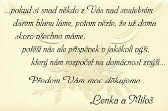 SV. DARY JSOU VYŘEŠENÉ.