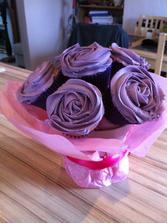 cupocake bouquets we are having, in our colours tho