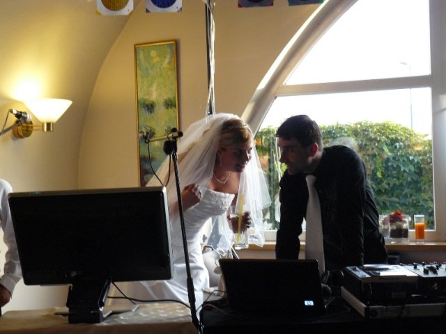 DJ MLN - specializace na svatby - Svatební hostina + karaoke.