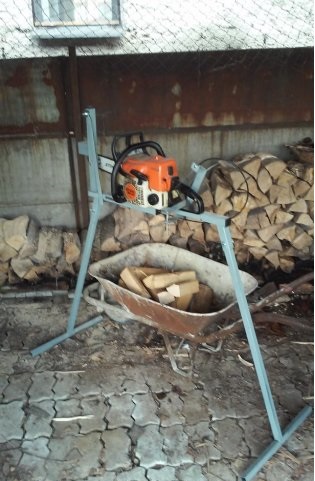 Stojan na motorovú pílu,koza na pílenie dreva - Obrázok č. 4