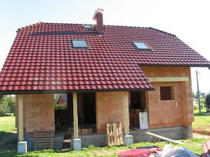 Střecha hotova