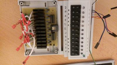 Silovy modul pre ovladanie 230V osvetlenia.