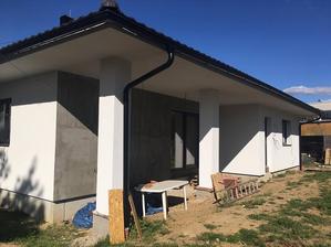 Září 2018 - okapy a hromosvod
