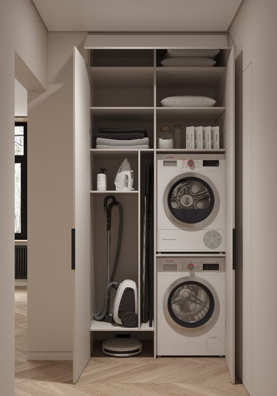 Interiér - inspirace - Takhle si u nás představuji bordel místnost + prádelnu :-D