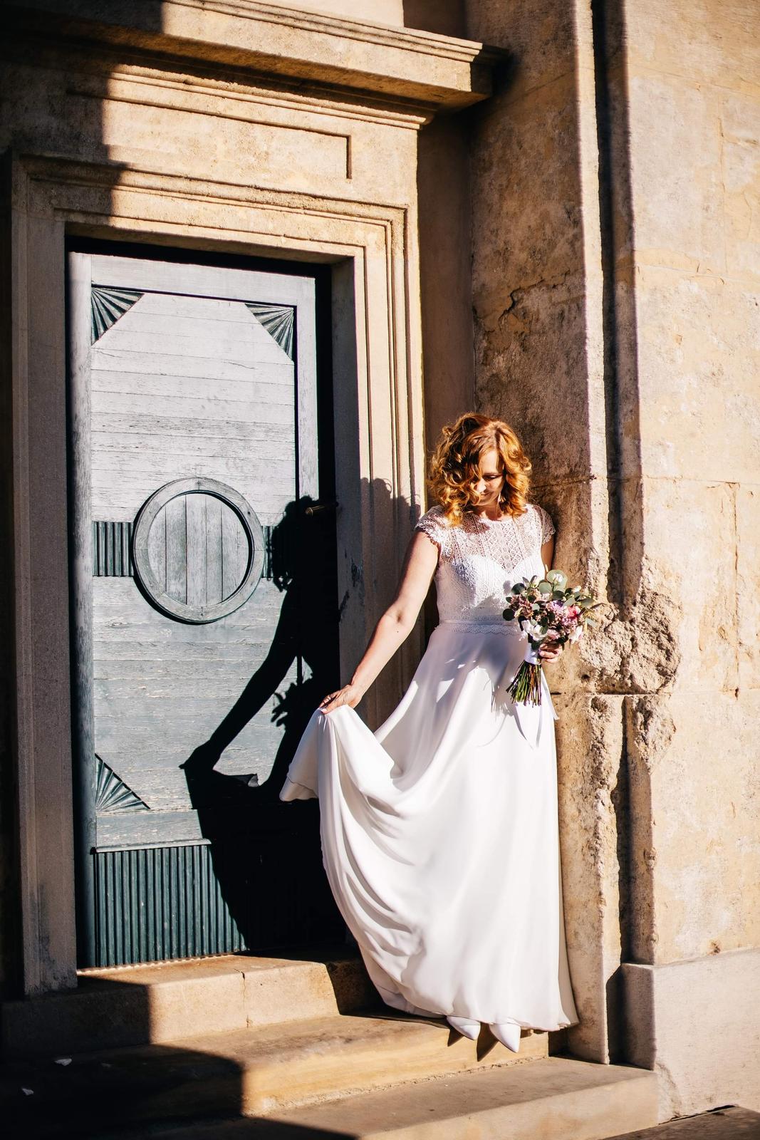 Svatební šaty italské k prodeji - Obrázek č. 1