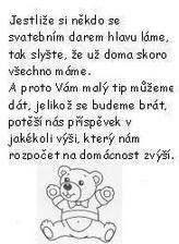 tak tohle budeme posílat