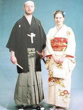Předsvatební cesta do Japonska - focení v kimonech