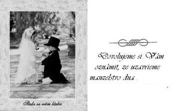 pekné oznámenie