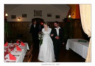 Příchod do restaurace