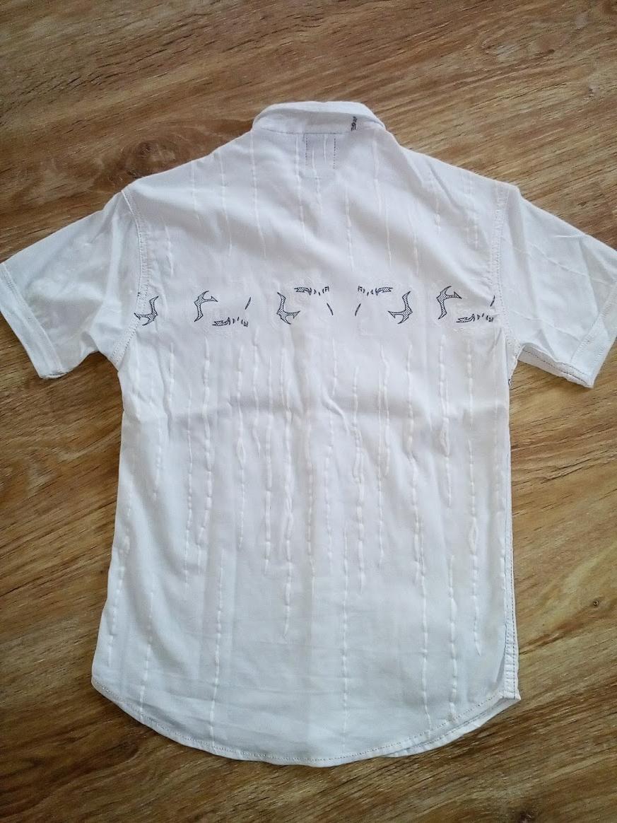 Chlapecká bílá košile vel. 140 - Obrázek č. 4
